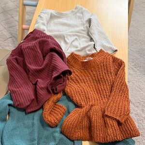 Cozy sweater bundle 18 months